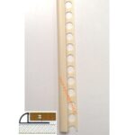 ΠΡΟΦΙΛ πλακιδίων PVC ΣΑΜΠΑΝΙ 8mm 2,5m κλειστό