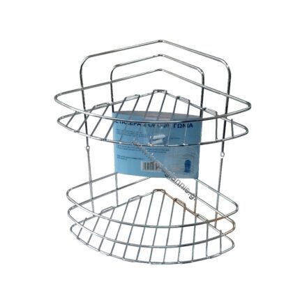 ΡΑΦΙΕΡΑ ΜΠΑΝΙΟΥ 2πλή ΓΩΝΙΑΚΗ ΣΧΑΡΩΤΗ ΧΡΩΜΕ