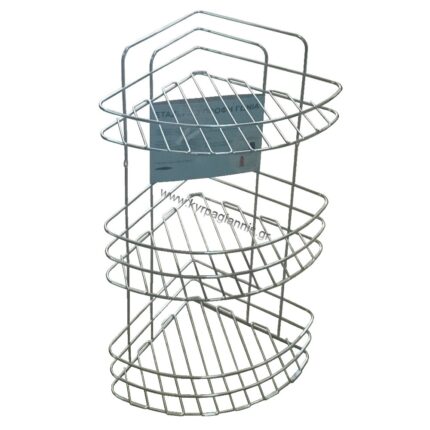 ΡΑΦΙΕΡΑ ΜΠΑΝΙΟΥ 3πλή ΓΩΝΙΑΚΗ ΣΧΑΡΩΤΗ ΧΡΩΜΕ