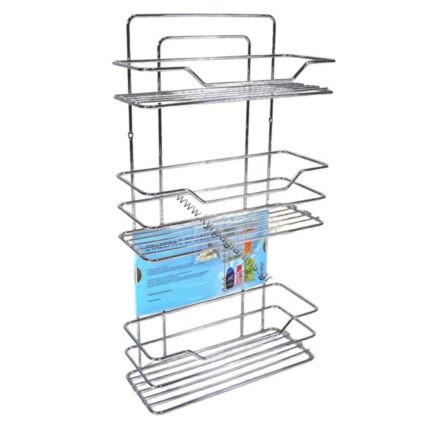 ΡΑΦΙΕΡΑ ΜΠΑΝΙΟΥ 3πλή ΙΣΙΑ ΣΧΑΡΩΤΗ ΧΡΩΜΕ