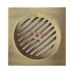 ΣΧΑΡΑ δαπέδου 12x12 ΜΠΡΟΝΖΕ απλή