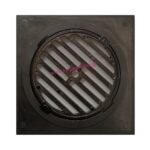 ΣΧΑΡΑ δαπέδου 12x12 ΜΠΡΟΝΖΕ απλή