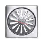 ΣΧΑΡΑ ΑΣΦΑΛΕΙΑΣ 12x12 INOX