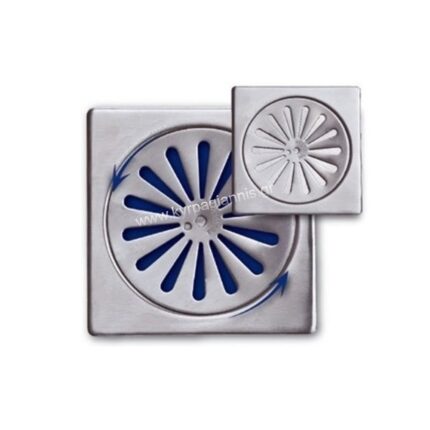 ΣΧΑΡΑ ΑΣΦΑΛΕΙΑΣ 12x12 INOX