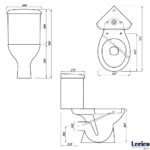 ΣΕΤ ΛΕΚΑΝΟΚΑΖΑΝΟ CLIFTON CORNER "P" (74,7cm)