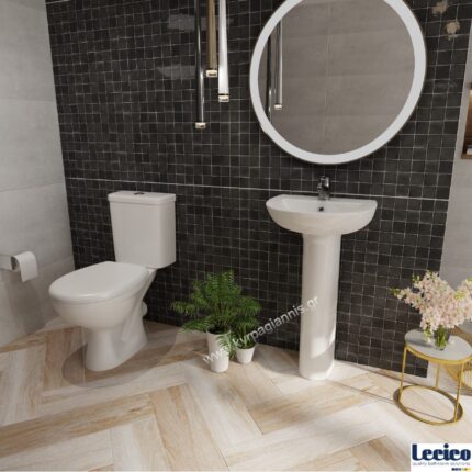 ΣΕΤ ΝΙΠΤΗΡΟΚΟΛΩΝΑ μπάνιου ATLAS 50cm (LECICO)