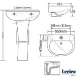 ΣΕΤ ΝΙΠΤΗΡΟΚΟΛΩΝΑ ATLAS 55cm (LECICO)