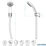 ΣΕΤ SHOWER CENTO BLACK (KUCHINOX)