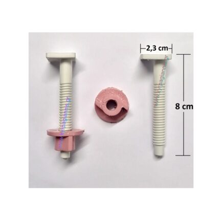 ΣΕΤ πλαστικά στηρίγματα ΚΑΛΥΜΜΑΤΩΝ (βίδες καπακίων 80mm)
