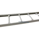 ΣΙΔΗΡΟΔΡΟΜΟΣ 6m ΓΚΡΙ pvc για τοποθέτηση υαλότουβλων