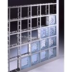 ΣΙΔΗΡΟΔΡΟΜΟΣ 6m ΓΚΡΙ pvc για τοποθέτηση υαλότουβλων