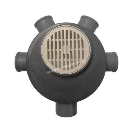 ΣΙΦΟΝ ΔΑΠΕΔΟΥ μπάνιου (με σχαράκι πλαστικό) delta