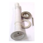 ΣΙΦΟΝ Φ32 σπαστό ΜΕ ΒΑΛΒΙΔΑ(ZHD410) λευκό χωρίς τάπα