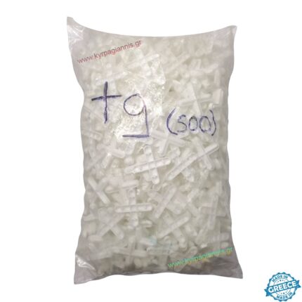 ΣΤΑΥΡΟΙ ΠΛΑΚΙΔΙΩΝ 9mm (συσκευασία 500 τεμαχίων)