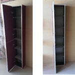 Στήλη Μπάνιου κρεμαστή ΜΠΟΡΝΤΩ MDF και ακρυλικό