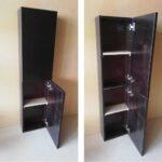 Στήλη Μπάνιου κρεμαστή Wenge MDF αντιστρέψιμη με ράφια