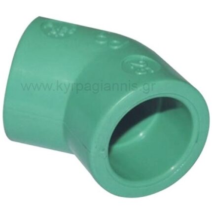 ΓΩΝΙΑ ΘΗΛΥΚΗ 45ο Φ20 χωρίς πάσο