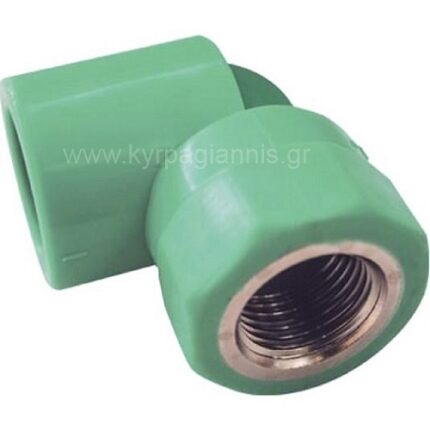 ΓΩΝΙΑ ΘΗΛΥΚΗ 90ο 1/2x20 με πάσο