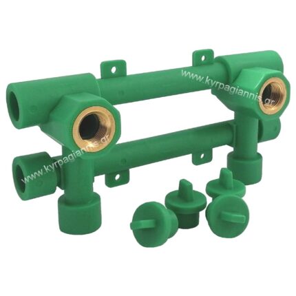 ΥΔΡΟΛΗΨΙΑ 2πλή με στήριγμα 1/2"x20