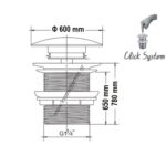 ΒΑΛΒΙΔΑ ΝΙΠΤΗΡΟΣ click-clack χωρίς υπερχείλιση