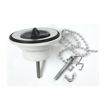 ΒΑΛΒΙΔΑ νιπτήρος ZHD418 πλαστική με τάπα και αλυσίδα