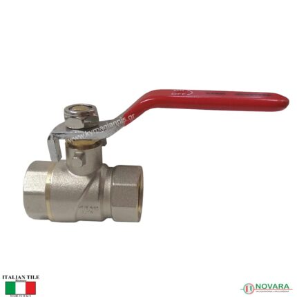 ΒΑΝΑ σφαιρική STAR NOVARA 1/2'' Θ-Θ