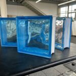 ΥΑΛΟΤΟΥΒΛΟ CLOUDY CLEAR BLUE 19x19x8