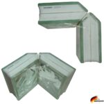 Υαλότουβλο Γωνία Σύννεφο Wolke 19x19x8