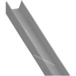 ΠΕΡΙΜΕΤΡΙΚΟ ΠΡΟΦΙΛ υαλότουβλων 6m γκρι