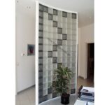 ΥΑΛΟΤΟΥΒΛΟ ΣΥΝΝΕΦΟ ΓΚΡΙ ΣΑΤΙΝΕ 19x19x8 τσεχίας