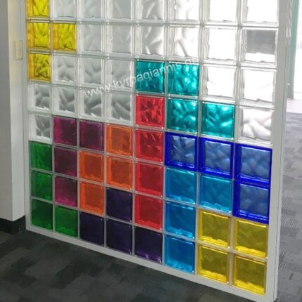 ΥΑΛΟΤΟΥΒΛΟ ΣΥΝΝΕΦΟ ΚΙΤΡΙΝΟ 19x19x8 τσεχίας