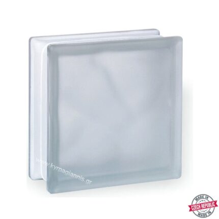 ΥΑΛΟΤΟΥΒΛΟ ΣΥΝΝΕΦΟ ΛΕΥΚΟ ΣΑΤΙΝΕ 19x19x8 τσεχίας