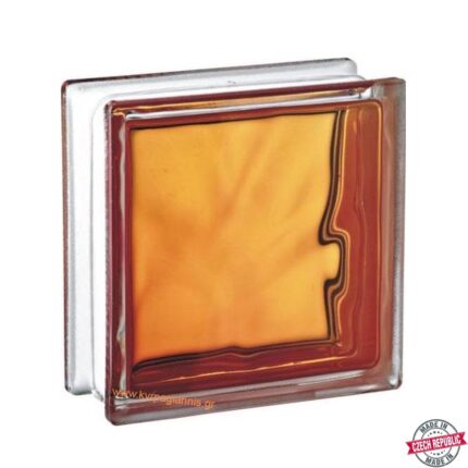 ΥΑΛΟΤΟΥΒΛΟ ΣΥΝΝΕΦΟ ΠΟΡΤΟΚΑΛΙ 19x19x8 τσεχίας