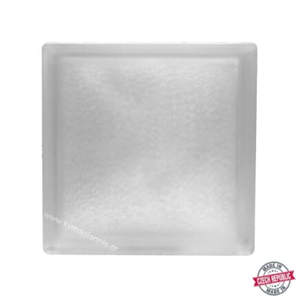 ΥΑΛΟΤΟΥΒΛΟ ΣΥΝΝΕΦΟ ΣΑΤΙΝΕ ΑΜΜΟΥ ΛΕΥΚΟ 19x19x8 τσεχίας