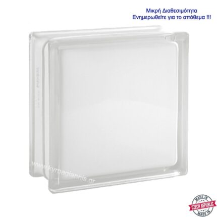 ΥΑΛΟΤΟΥΒΛΟ WOLKE ΜΑΤ ΛΕΥΚΟ (γάλα)190x190x80 τσεχίας