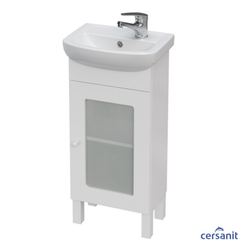 epiplo 40 melamini arteco cersanit e3 02 047 1.jpg Έπιπλο Μπάνιου Arteco 40 white laminate