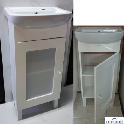 Έπιπλο Μπάνιου Arteco 40 white laminate