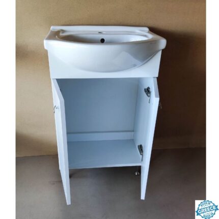 Έπιπλο Μπάνιου Ecoline 55 white mdf