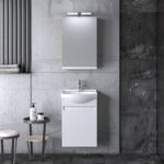 Έπιπλο Μπάνιου Siena 45 white μελαμίνης