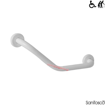 ΛΑΒΗ ΜΠΑΝΙΕΡΑΣ ΤΟΙΧΟΥ λευκή 40x30 ΑΜΕΑ Sanitosco (25EK01Β7Β)