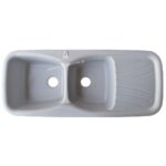 Νεροχύτης Κουζίνας 706 Grey 118x50,5