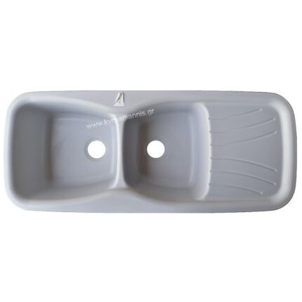 Νεροχύτης Κουζίνας 706 Grey 118x50,5