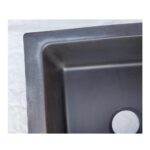 Νεροχύτης Κουζίνας Porto Carbon 78x50