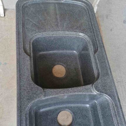 Νεροχύτης Κουζίνας 700 Granite Black 114x50