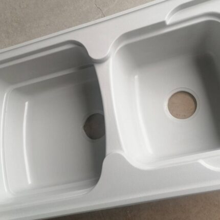 Νεροχύτης Κουζίνας 700 Grey 114x50 Συνθετικός