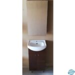 Έπιπλο Μπάνιου Καρυδί 45 σετ mdf