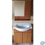 Έπιπλο Μπάνιου Καρυδί 75b σετ mdf