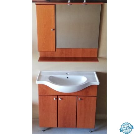 Έπιπλο Μπάνιου Κερασιά 85 σετ mdf