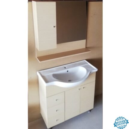 Έπιπλο Μπάνιου Σημύδα 85 σετ mdf