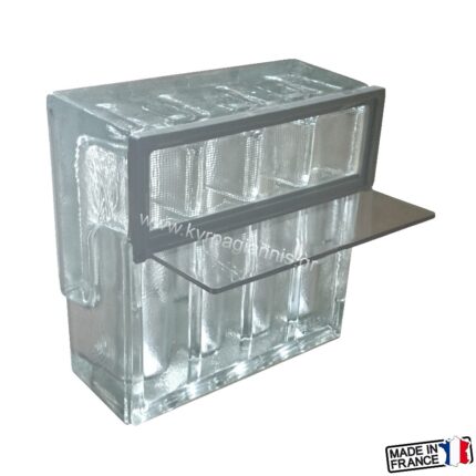 Υαλότουβλο Εξαερισμού 19x19x8